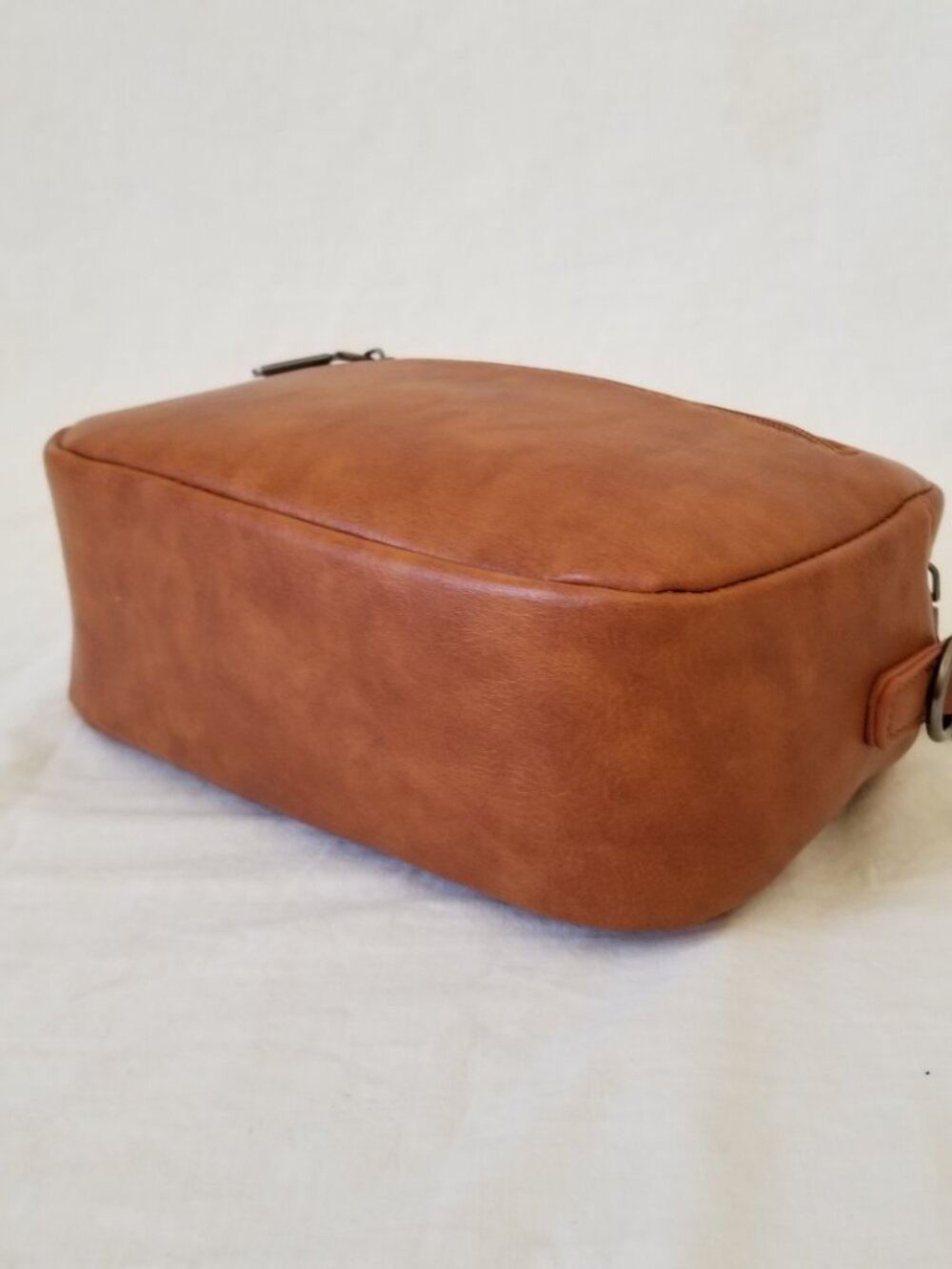 NWT! Wrangler Brown Faux Leather Purse Shoulder Crossbody Bag w/Detachable Strap - Picture 11 of 13